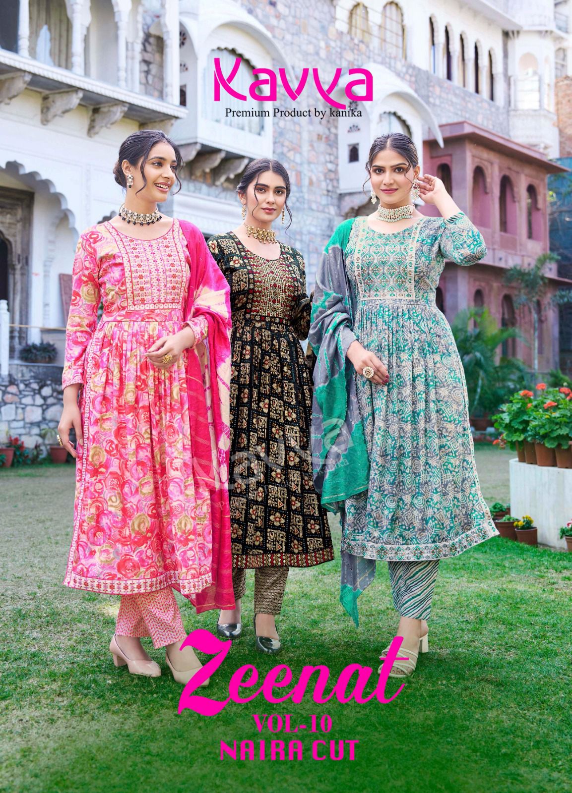 KAVYA KURTI ZEENAT VOL 10